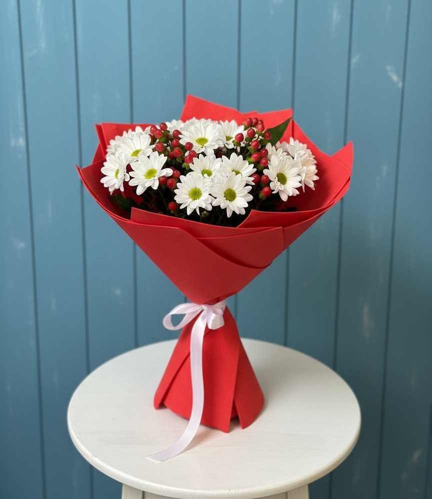 Букет цветов из: Хризантемы в Лискинском