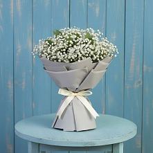 Букет цветов из:  Гипсофила в Лискинском