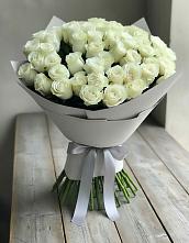 Букет 35 Белых роз в Лискинском