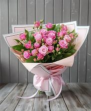 Букет Розовый кустик #REPLACE_PRED# Лискинском