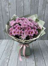 Букет цветов из:  Хризантемы #REPLACE_PRED# Лискинском