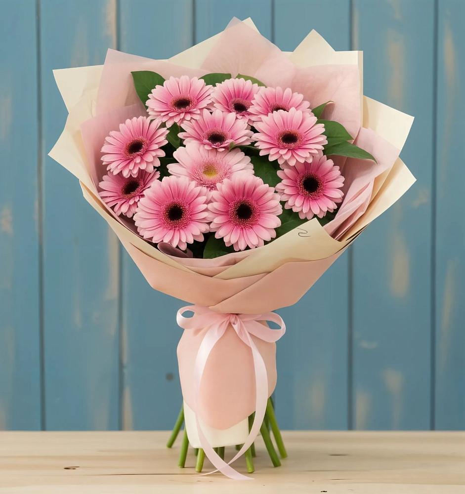 Букет цветов из: Герберы в Лискинском