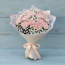 Букет цветов из:  Гвоздики #REPLACE_PRED# Лискинском