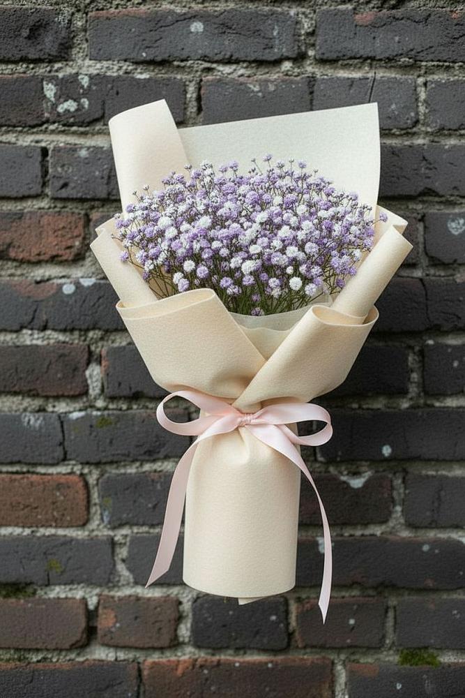 Букет цветов из: Гипсофила в Лискинском