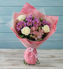 Букет цветов из:  Герберы в Лискинском