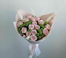 Букет цветов из:  Розы и Хризантемы в Лискинском