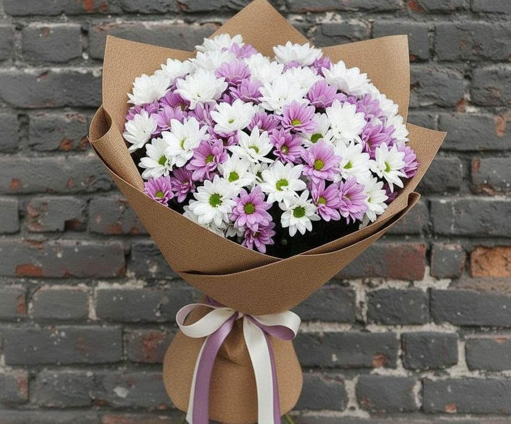 Букет цветов из: Хризантемы в Лискинском