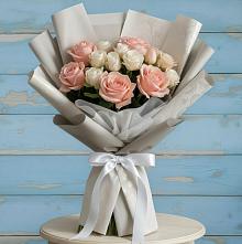 Букет цветов из:  Розы #REPLACE_PRED# Лискинском