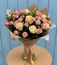 Букет цветов из:  Розы в Лискинском
