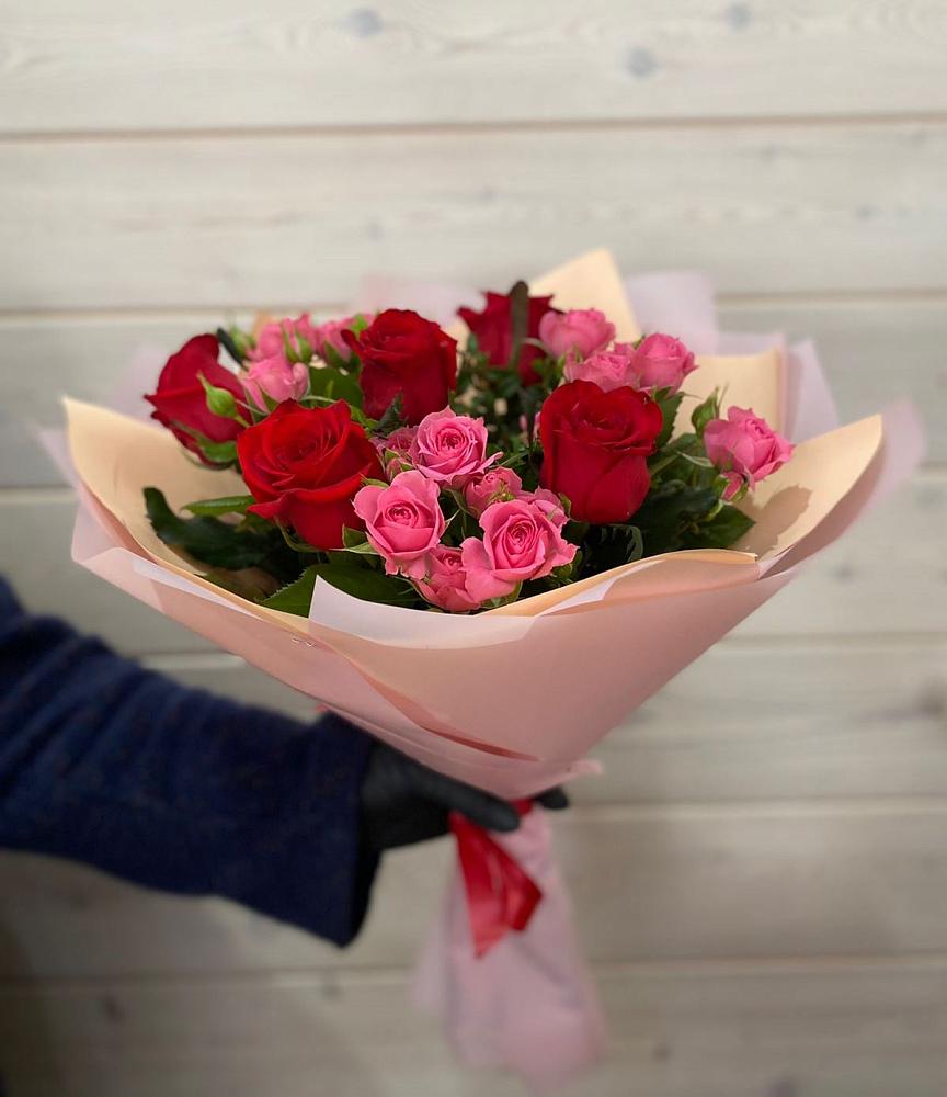 Букет цветов из: Розы в Лискинском