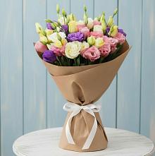 Букет цветов из:  Лизиантусы #REPLACE_PRED# Лискинском