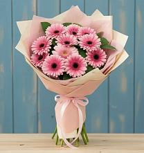 Букет цветов из:  Герберы в Лискинском
